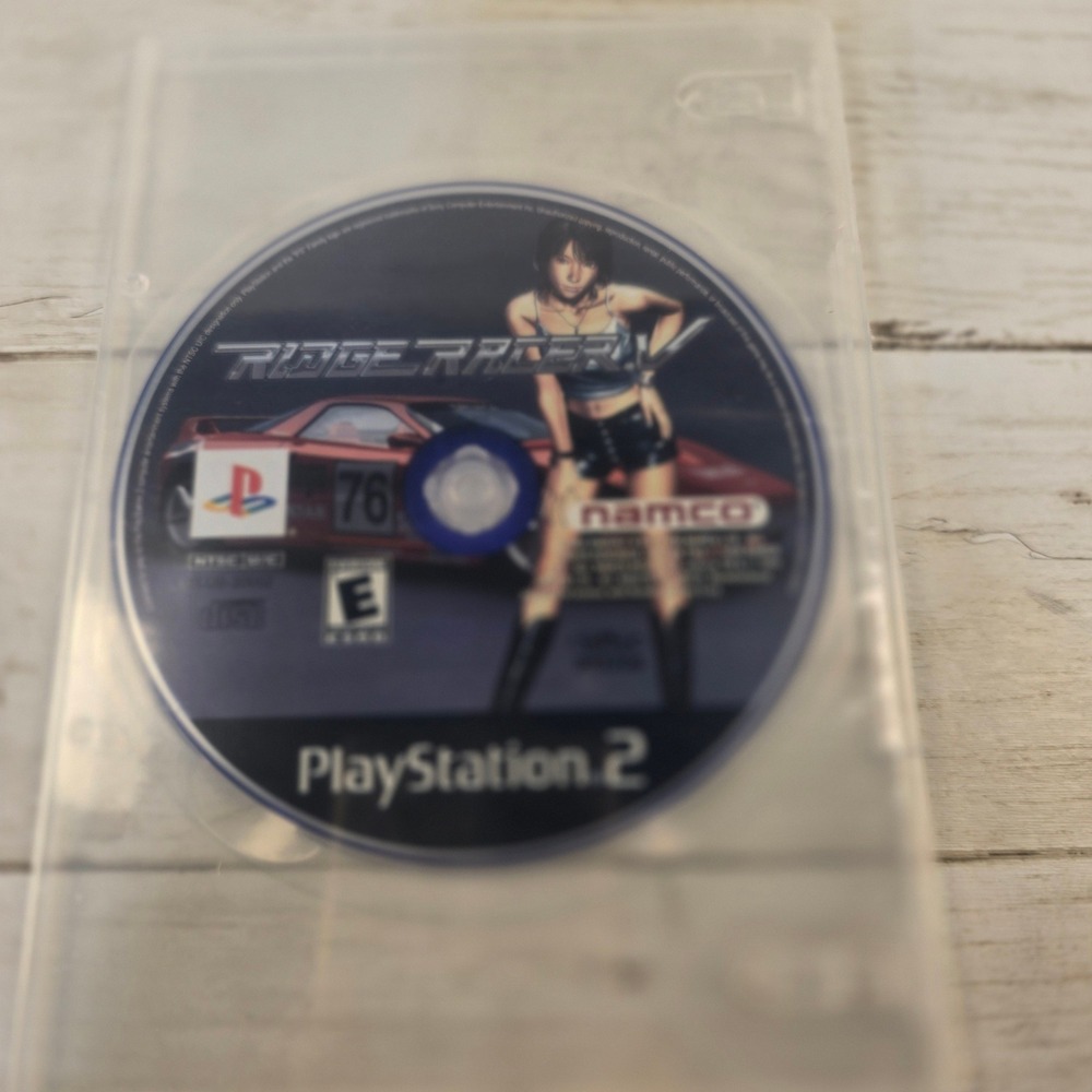 Ridge Racer V Sony PlayStation 2 PS2 Namco Racing Game Disc Only NTSC E Rated